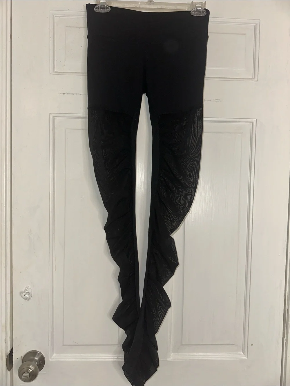 ALO Yoga Black Goddess Mesh Leggings
